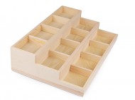 Devn plato / organizr 3 patrov 24x35,5 cm