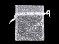 Drkov pytlk 13x18 cm organza s ornamenty - zvtit obrzek