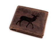 Pnsk penenka koen pro myslivce, rybe, motorke 9,5x12 cm 17 hnd jelen, 1 ks - zvtit obrzek