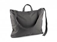 Velk pevn taka s podvkou a zipem 50x42 cm 1 ed tmav, 1 ks - zvtit obrzek