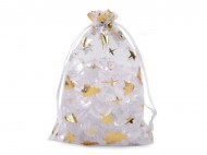 Vnon drkov pytlk stromeky 10x14,5 cm organza