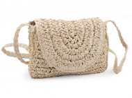 Hkovan kabelka z rafie - lka crossbody 16x21 cm