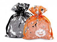 Drkov pytlk arodjnice / Halloween 13x18 cm organza