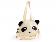 Dtsk bavlnn taka sportovn pes, panda 35x30 cm
