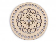 Vko na pleten / hkovn mandala 15 cm 4 prodn sv., 1 ks - zvtit obrzek