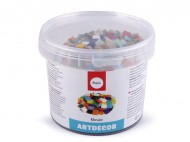 Mozaikov kamnky sklenn 1 kg 2 (10x10 mm) multikolor, 1 ks - zvtit obrzek