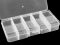Plastov box / zsobnk 6,8x12,7x2,2 cm
