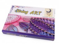 Kreativn sada String Art - tvome se nrkami 21x30 cm
