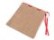 Drkov pytlk se stuhou 25x30 cm jutov s nepromo