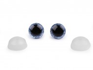 Oi glitrov s pojistkou 12 mm 6 modr svtl, 10 sada - zvtit obrzek