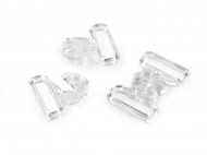 Plavkov zapnn e 17 mm plastov 1 transparent, 5 pr - zvtit obrzek