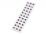 Samolepic oi pohybliv s asami 10 a 12 mm - 1 (10 mm) ern, 1 karta