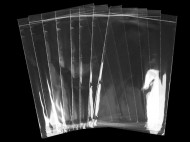PP sek s lepic klopou a zvsem 26,5x40 cm transparent, 100 ks - zvtit obrzek