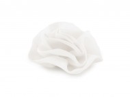 Textiln kvt k nait a nalepen 6,5 cm - 2 Off White, 10 ks