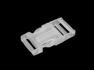 Spona trojzubec transparent e 25 mm, 32 mm - 1 (25 mm) transparent, 5 pr