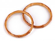 Plastov ucha na taky imitace bambusu 15 cm - prodn, 2 ks