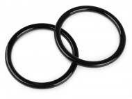 Plastov ucha na taky 14 cm - 2 ern, 2 ks
