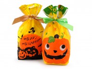 Sek s atlasovou stuhou Halloween 15x22,5 cm