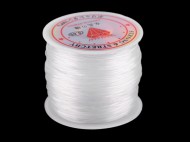 Silonov vlasec 0,8 mm transparent, 1 ks - zvtit obrzek