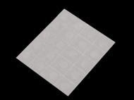 Oboustrann gelov teky, samolepic 12 mm transparent, 1 sek - zvtit obrzek
