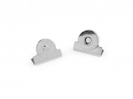 Magnetick zapnn 15 mm 1 nikl, 10 ks - zvtit obrzek