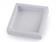 Krabika s prhlednou fli k vystaven zbo a drkovmu balen 9x9 cm 1 bl, 1 ks - zvtit obrzek