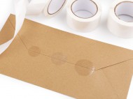 Samolepic koleka transparentn na roli 2; 2,5; 3 cm